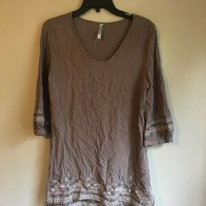 Monoreno small brown tunic dress‎